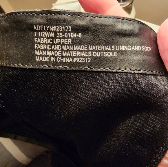 Comfort view knee high wide cafeSuede boots with tassels - Picture 6 of 7